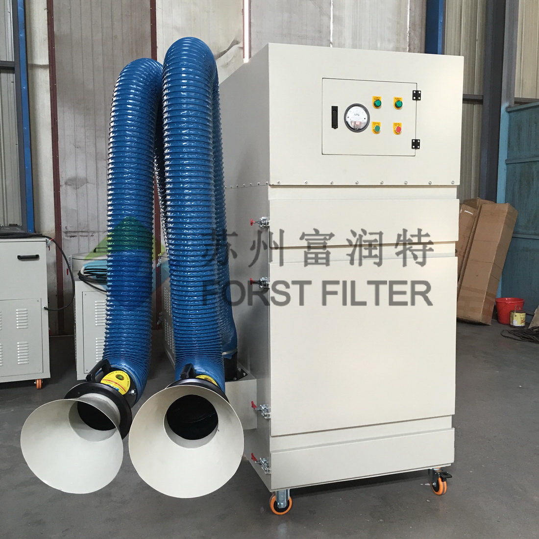 Portable Dust Collector With Suction Arm